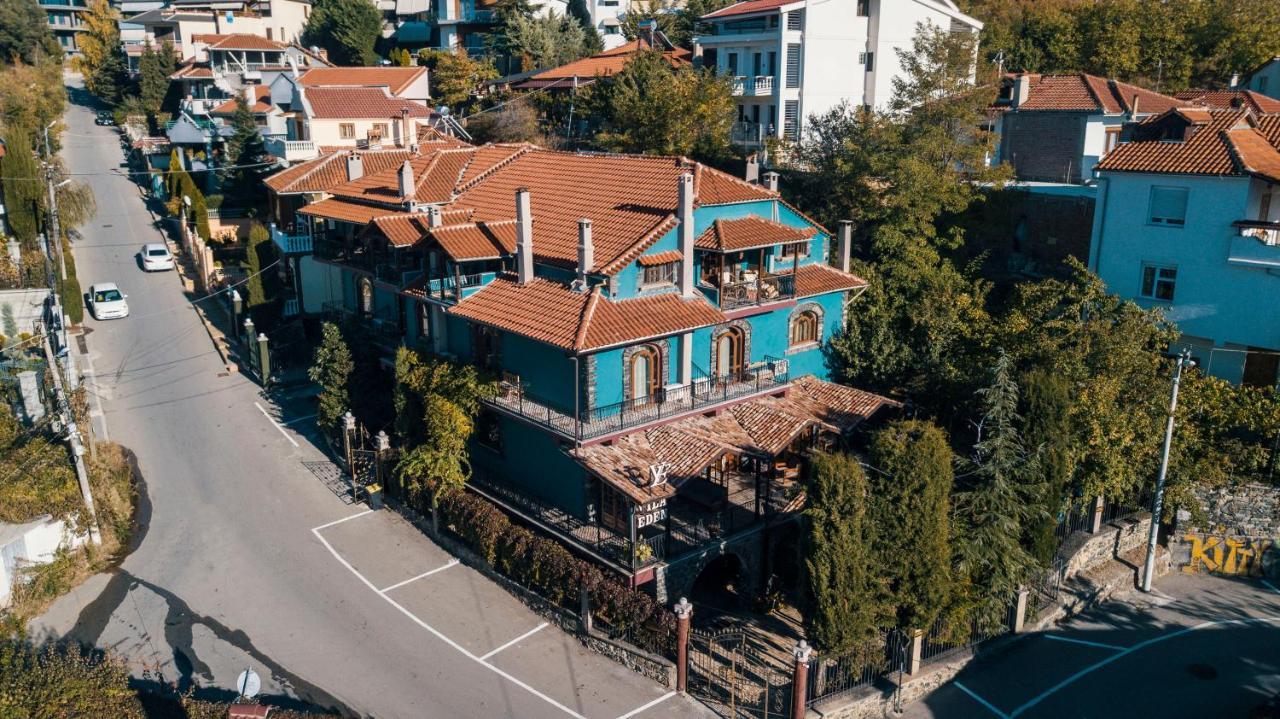 Vila Eden Boutique Hotel Korce Exterior foto